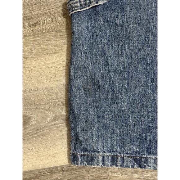 Wrangler Carpenter Denim Jorts Shorts Jorts Skater Y2K Streetwear - Men’s 38 - Picture 4 of 11